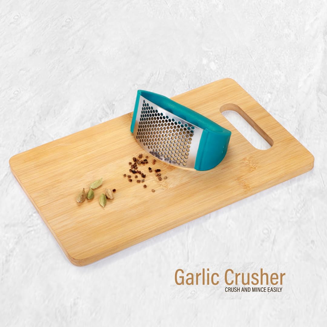 Stainless Steel Garlic Crusher