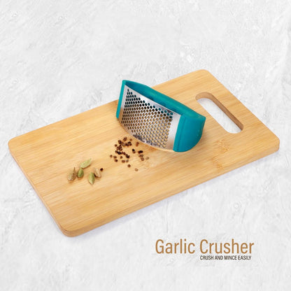 Stainless Steel Garlic Crusher