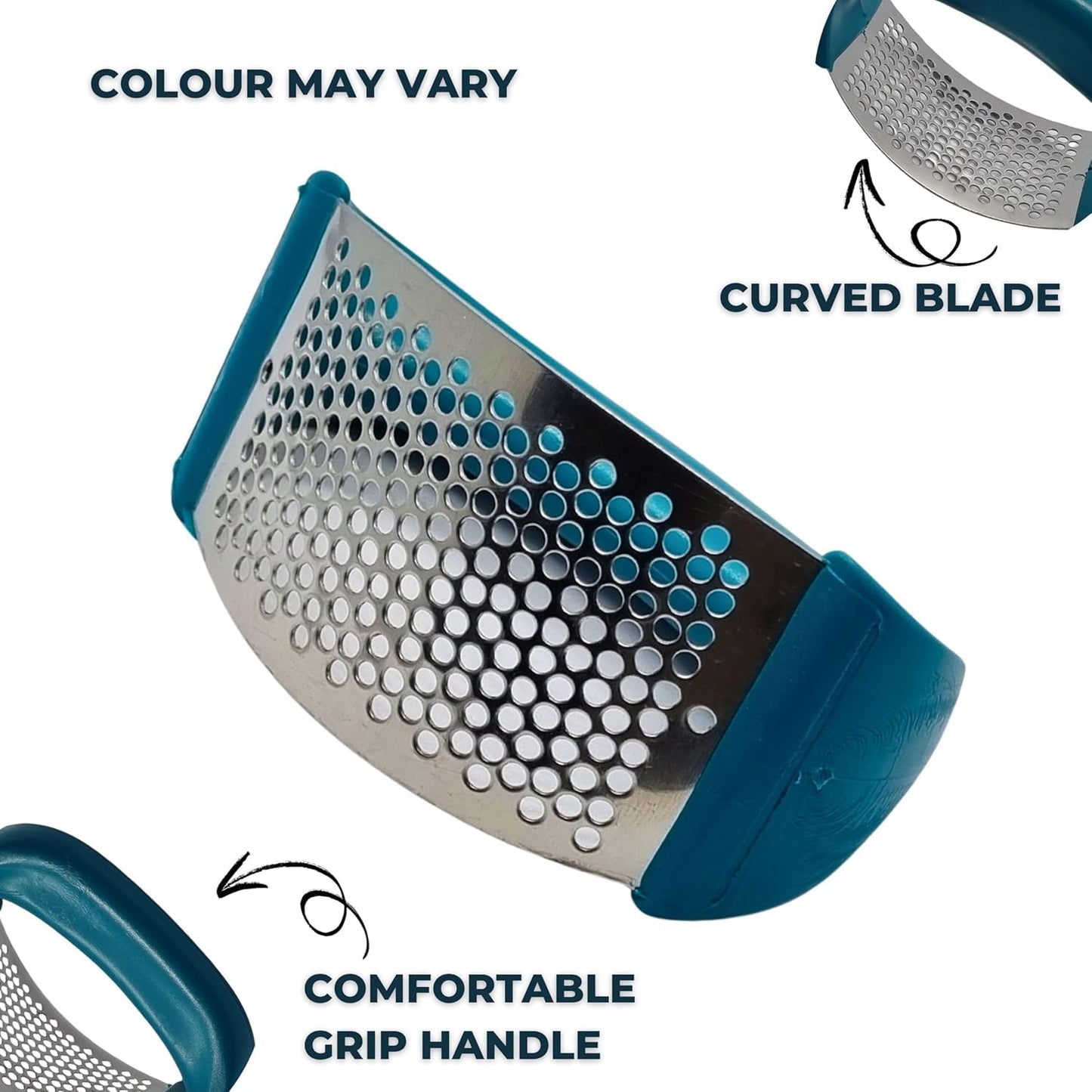 Stainless Steel Garlic Crusher