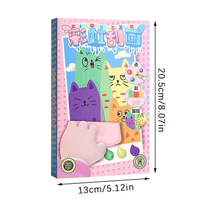 Rainbow Dot Painting Art Kit |🔥FLAT 50% SAVING🔥